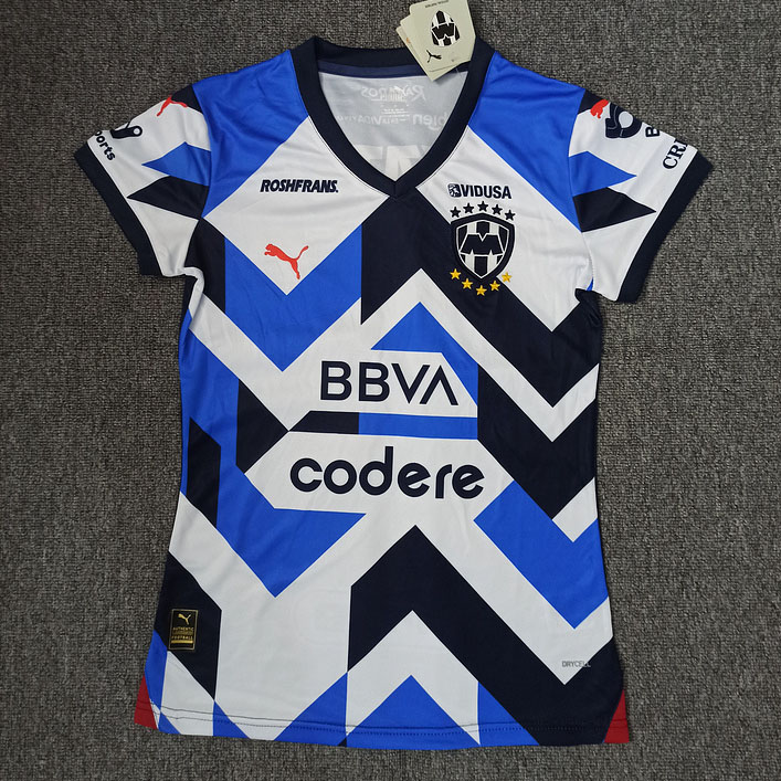 23-24 Monterrey Second away game women's clothing